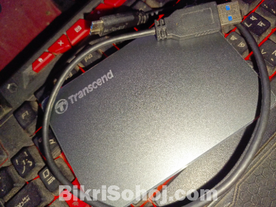 Transcend StoreJet 25M3 External Hard Drive (1TB)